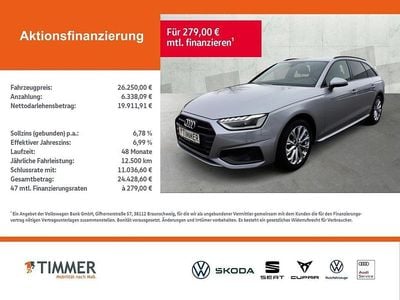 Gebraucht Audi A4 Advanced Plus 163 PS (119 kW) 2021 Silber Kombi