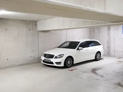 Gebraucht Mercedes C200 AMG line 136 PS (100 kW) 2013 Weiß Kombi