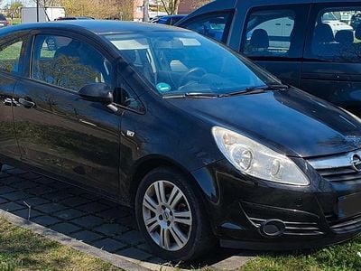Gebraucht Opel Corsa 60 PS (44 kW) 2009 Schwarz Kleinwagen