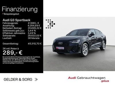 Usata Audi Q3 Sportback S-Line 150 CV (110 kW) 2025 Nero SUV