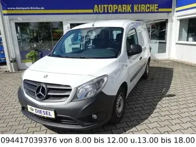 Gebraucht Mercedes Citan 109 90 PS (66 kW) 2016 Weiß Van / Kleinbus