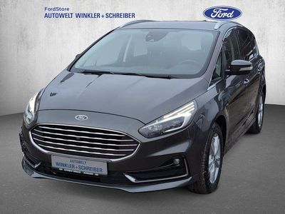 Gebraucht Ford S-MAX Titanium 190 PS (139 kW) 2023 Magnetic grau metallic Van / Kleinbus