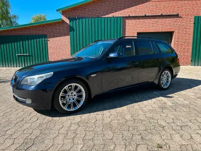 Second-hand BMW 525 M Performance 218 CP (160 kW) 2007 Albastru Break
