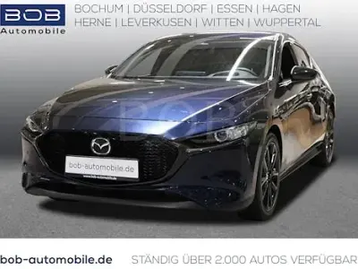 Begagnad Mazda 3 Homura-Line 140 HK (102 kW) 2025 Blå Sedan