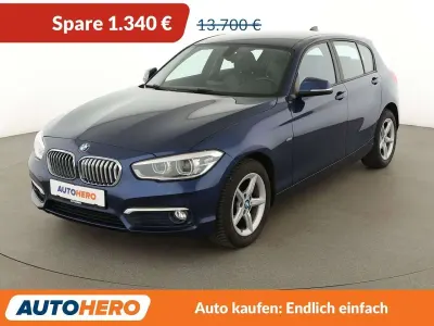 Gebraucht BMW 116 Urban Line 116 PS (85 kW) 2015 Blau Kleinwagen