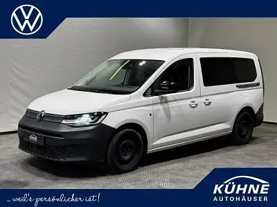 Gebraucht VW Caddy Maxi 122 PS (89 kW) 2021 Weiß, Van / Kleinbus
