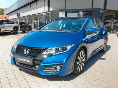 Gebraucht Honda Civic Elegance 141 PS (103 kW) 2015 Blau Kombi