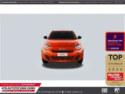Neu Fiat 600E La Prima 114 kW (156 PS) 2026 Limousine