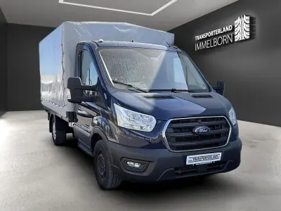 Używany Ford Transit Trend 131 KM (96 kW) 2021 Niebieski Minivan