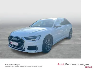 Gebraucht Audi A6 S-Line 245 PS (180 kW) 2023 Gletscherweiß metallic Kombi