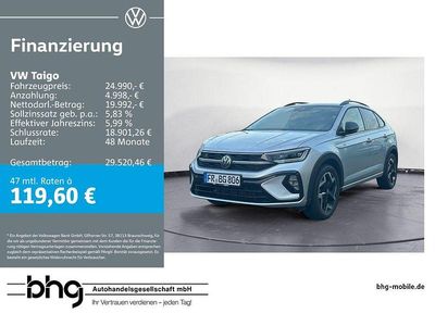 Gebraucht VW Taigo R-line 116 PS (85 kW) 2025 Silber SUV