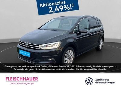 Gebraucht VW Touran Highline 150 PS (110 kW) 2024 Schwarz Van / Kleinbus