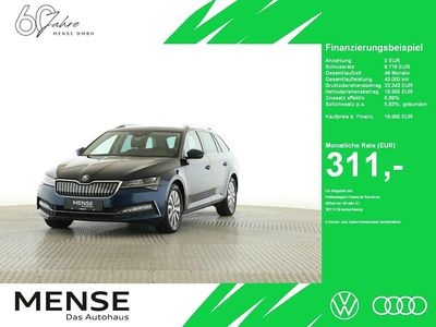 Gebraucht Skoda Superb Style 218 PS (160 kW) 2021 Lavablau Kombi