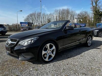 Schwarz Gebraucht 2016 Mercedes E220 Avantgarde Cabrio | 23.490 € (Fairer Preis)