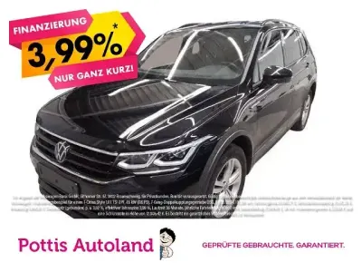 Gebraucht VW Tiguan Allspace R-line 193 PS (141 kW) 2024 Deep black perleffekt SUV