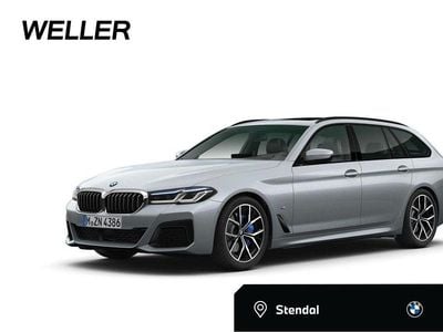 Gebraucht BMW 520 M Sport 190 PS (139 kW) 2022 Bluestone metallic (grau) Kombi