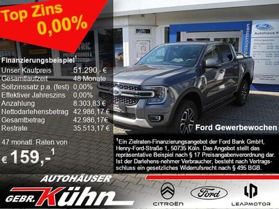 Neu Ford Ranger Limited 170 PS (125 kW) 2025 Grau Abholung