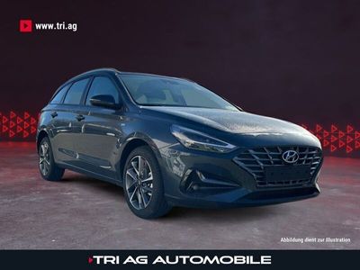 gebraucht Hyundai i30 FL Kombi 1.0 Benzin Turbo 7-DCT (48V) TREND LED-Paket Navigationspaket Komfortpaket