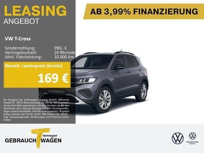 Grau Gebraucht 2025 VW T-Cross Goal SUV | 22.890 € (Guter Preis)
