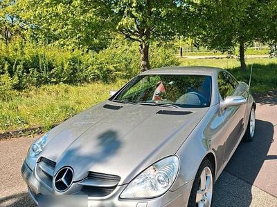 Brugt Mercedes SLK350 272 HK (200 kW) 2004 Grå Cabriolet