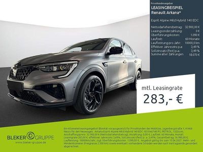 Nuova Renault Arkana Esprit Alpine 140 CV (102 kW) 2026 Grigio SUV