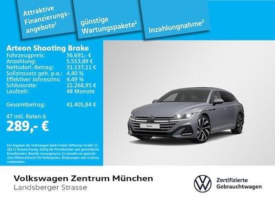 Gebraucht VW Arteon R-line 190 PS (139 kW) 2023 Grau Limousine