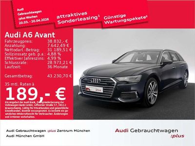 Gebraucht Audi A6 Design 265 PS (194 kW) 2023 Firmamentblau metallic Kombi