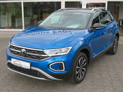 Gebraucht VW T-Roc Style 150 PS (110 kW) 2023 Blau SUV