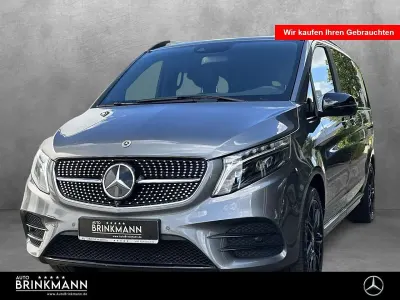 Gebraucht Mercedes V300 Avantgarde Edition 237 PS (174 kW) 2023 Selenitgrau metallic Van / Kleinbus