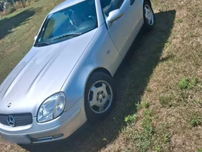 Gebraucht Mercedes SLK200 1999 Silber Cabrio