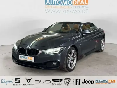 Gebraucht BMW 420 Cabriolet Sport Line 184 PS (135 kW) 2017 Grau Cabrio