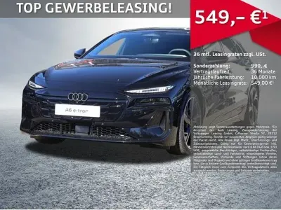Nouă Audi A6 e-tron Business 269 kW (367 CP) 2026 Negru Break