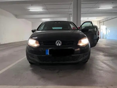 Gebraucht VW Polo 69 PS (50 kW) 2010 Schwarz Kleinwagen