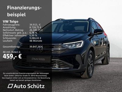 Neu VW Taigo Life 116 PS (85 kW) 2026 Schwarz SUV