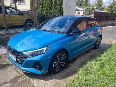 Gebraucht Hyundai i20 N Line 120 PS (88 kW) 2022 Blau Kleinwagen