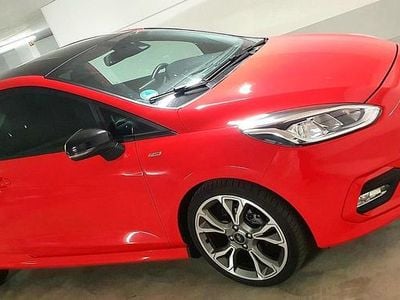 Usata Ford Fiesta ST-Line 125 CV (91 kW) 2018 Rosso Utilitaria