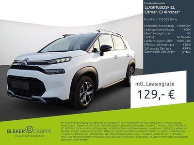 Weiss Gebraucht 2023 Citroën C3 Limousine | 14.880 € (Fairer Preis)