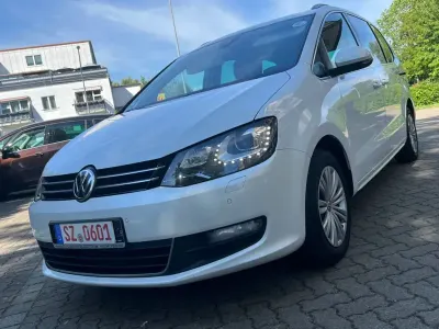 Gebraucht VW Sharan Allstar 184 PS (135 kW) 2017 Weiß Van / Kleinbus