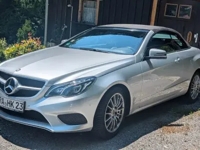 Gebraucht Mercedes E200 184 PS (135 kW) 2014 Silber Cabrio