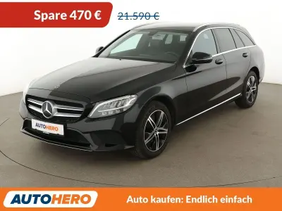 Gebraucht Mercedes C200 Avantgarde 197 PS (144 kW) 2018 Schwarz baltic black Kombi