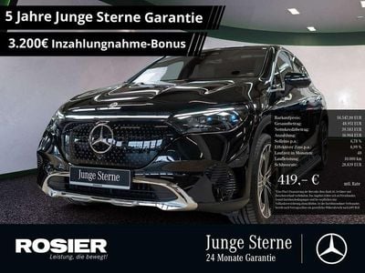 Gebraucht Mercedes EQE350 Electric Art 214 kW (292 PS) 2023 Schwarz / obsidianschwarz SUV