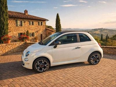 Weiß Gebraucht 2019 Fiat 500C Sport Cabrio | 14.200 € (Fairer Preis)