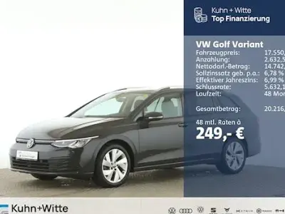 Brugt VW Golf VIII Life 110 HK (80 kW) 2022 Grå Stationcar