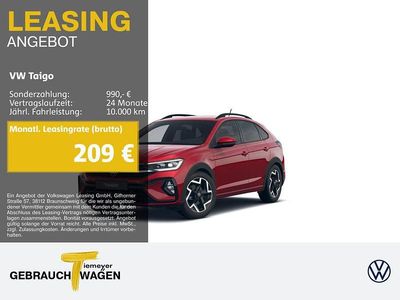 Gebraucht VW Taigo R-line 150 PS (110 kW) 2025 Rot SUV