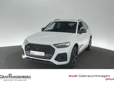 Gebraucht Audi Q5 Sportback S-Line 204 PS (150 kW) 2023 Gletscherweiß metallic SUV