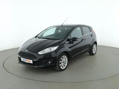 Gebraucht Ford Fiesta Titanium 101 PS (74 kW) 2017 Schwarz Kleinwagen