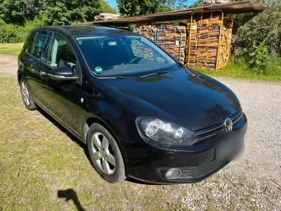 Gebraucht VW Golf V 110 PS (80 kW) 2008 Schwarz Kleinwagen