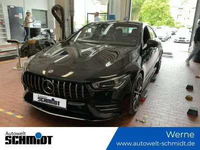 Gebraucht Mercedes CLA35 AMG AMG 306 PS (225 kW) 2019 Kosmosschwarz metallic Coupé