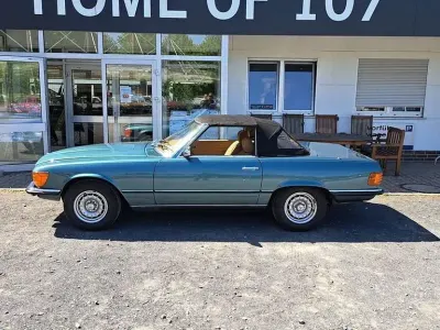Brugt Mercedes SL450 160 HK (117 kW) 1980 Grøn Cabriolet