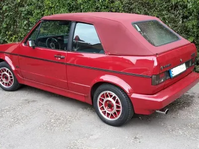 Gebraucht VW Golf Cabriolet 98 PS (72 kW) 1990 Rot Cabrio
